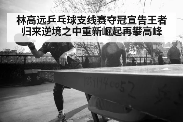 Lin Gaoyuan table tennis